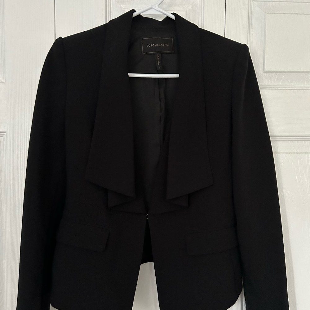 BCBG MAXAZRIA Black blazer size small